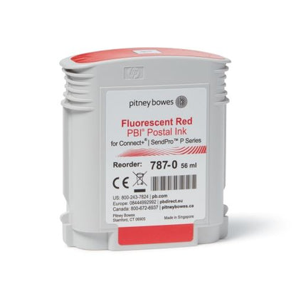 Pitney Bowes Red Ink Cartridge (Standard) for SendPro® P / Connect+® Series Mailing Systems